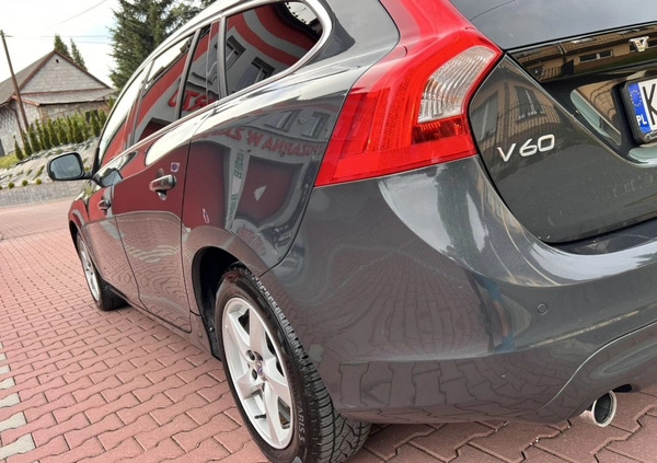 Volvo V60 cena 37900 przebieg: 297677, rok produkcji 2015 z Kowary małe 631